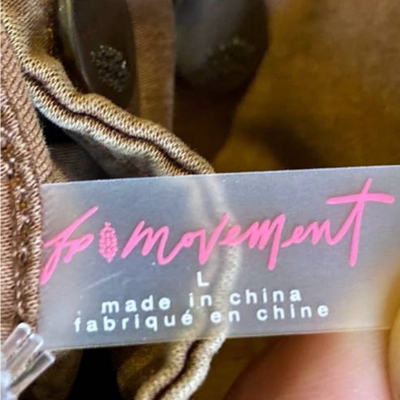 Free People Fly High Jumpsuit Onesie... (Color Walnut π€ / Size Large) *NWT! - Picture 6 of 16